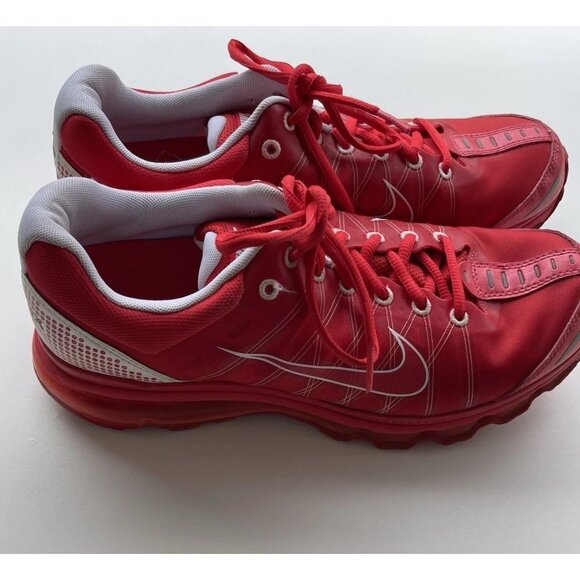 Nike Air Max+ Action Red Men’s Size 10.5 486978-600 Red White 2011 RARE - Picture 7 of 16